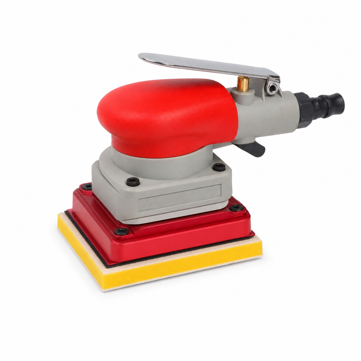 Orbital sander pneumatik dengan square pad